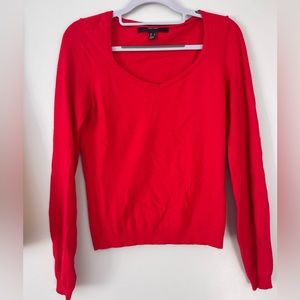Red Nordstrom Vero Moda sweater